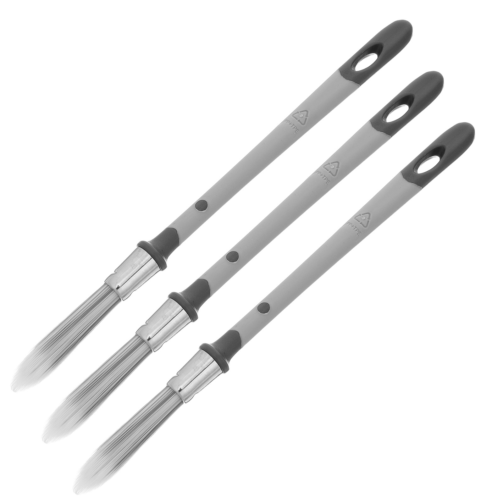 Detailing Brush Set - 3-teiliges Detail-Pinselset mit spitzer Spitze für