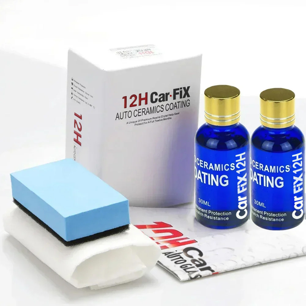 Car Wax Ceramic Coating - 2 Stück 12H Autowachs zur Politur